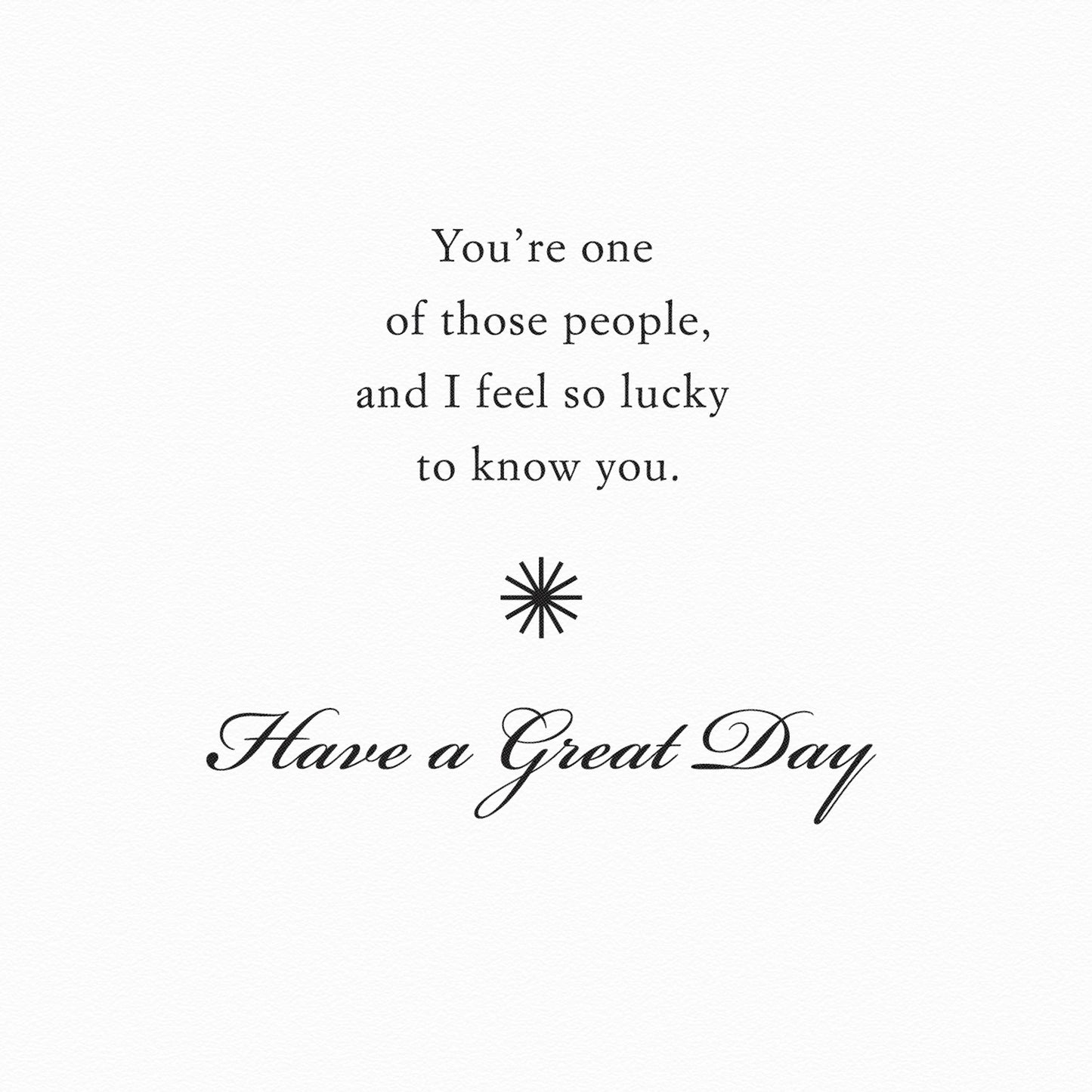 Birthday Card for Anyone