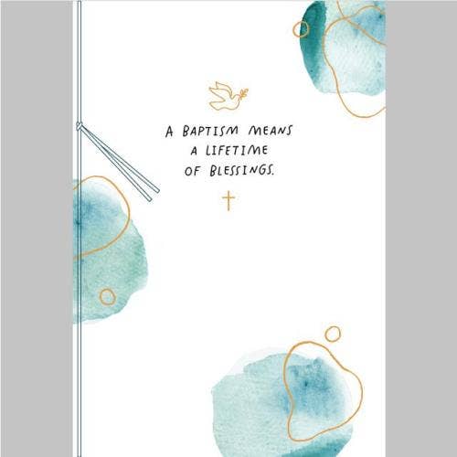 Baby Baptism Card