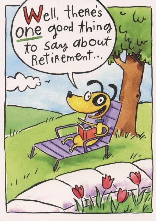 Congratulations on Retirement Card