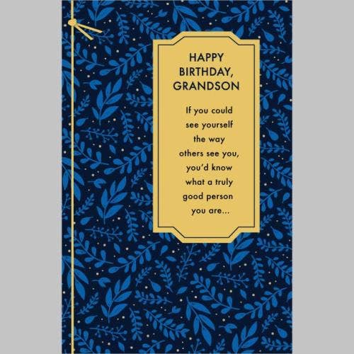 Grandson Birthday Card