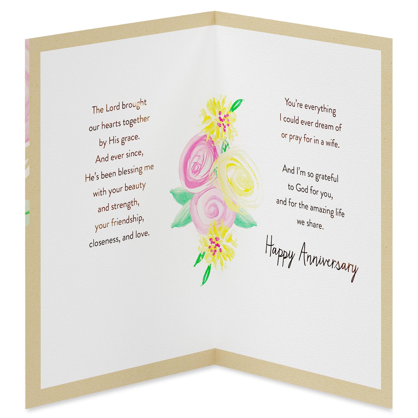 Religious Wife Anniversary Card