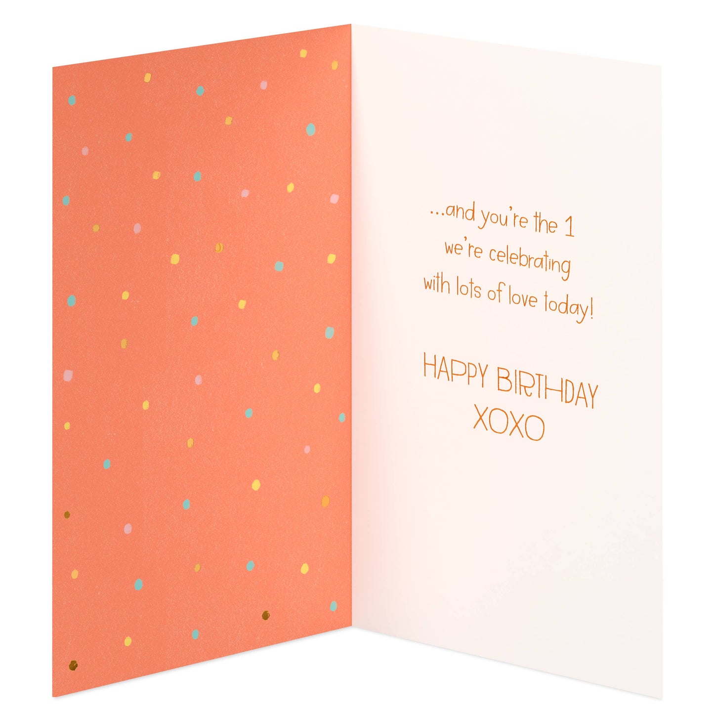 1st Birthday Card (You're 1-derful)