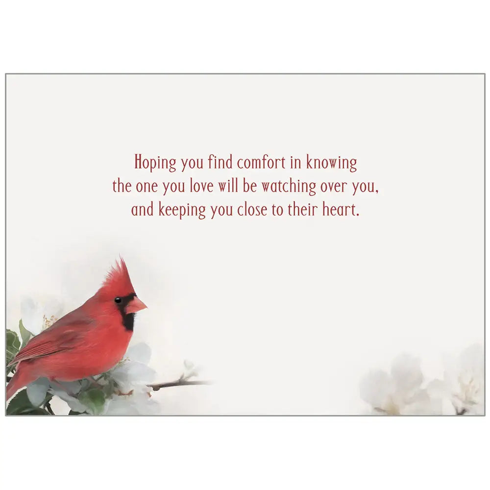 Cardinal's Comfort - Sympathy Card