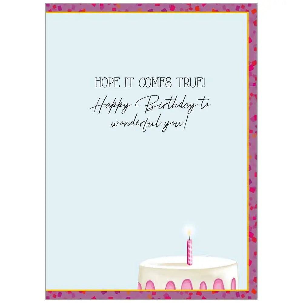 Make A Wish - Birthday Fun Card