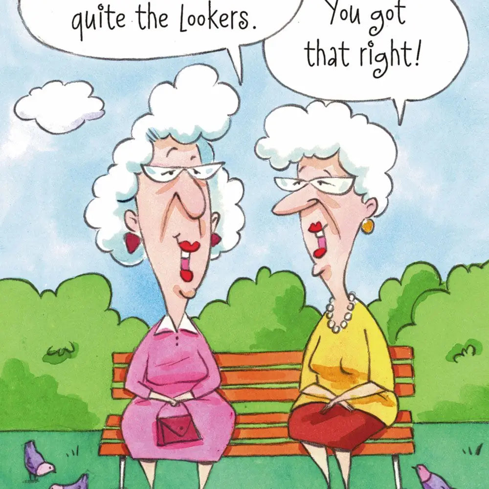 Good Lookers Birthday Fun Card