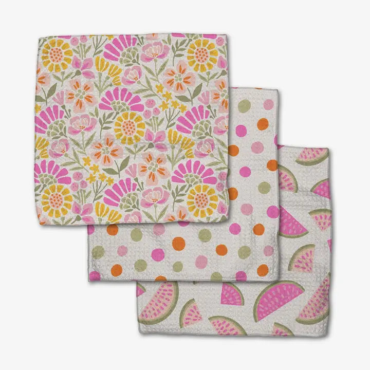 Geometry Dishcloth Set
