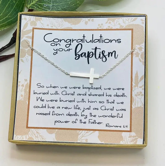 Baptism Keepsake Necklace