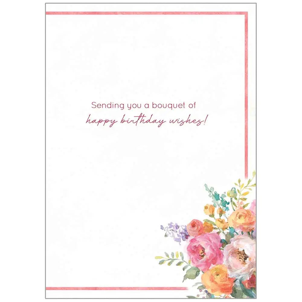 Bursting with Flowers Birthday Her Card