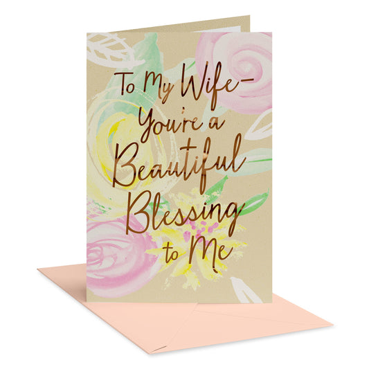 Religious Wife Anniversary Card