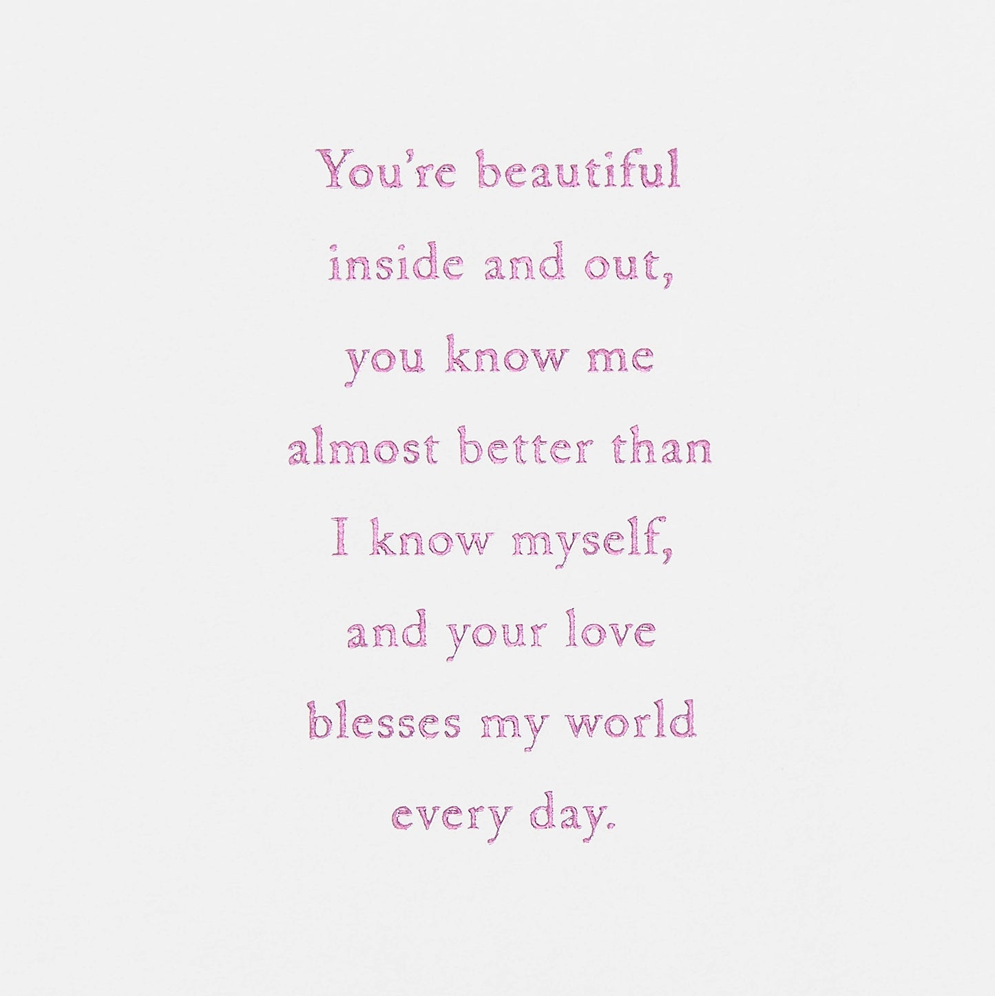 To My Wife I Love That I Get to Love You Card - Anniversary Card