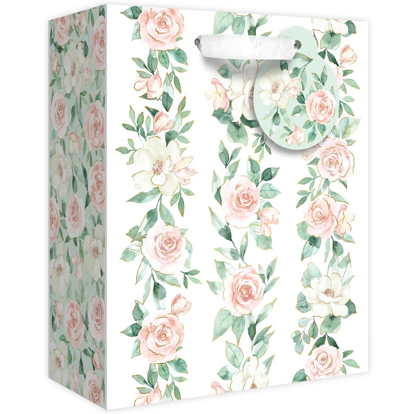 Pink Roses Gift Wrap Collection