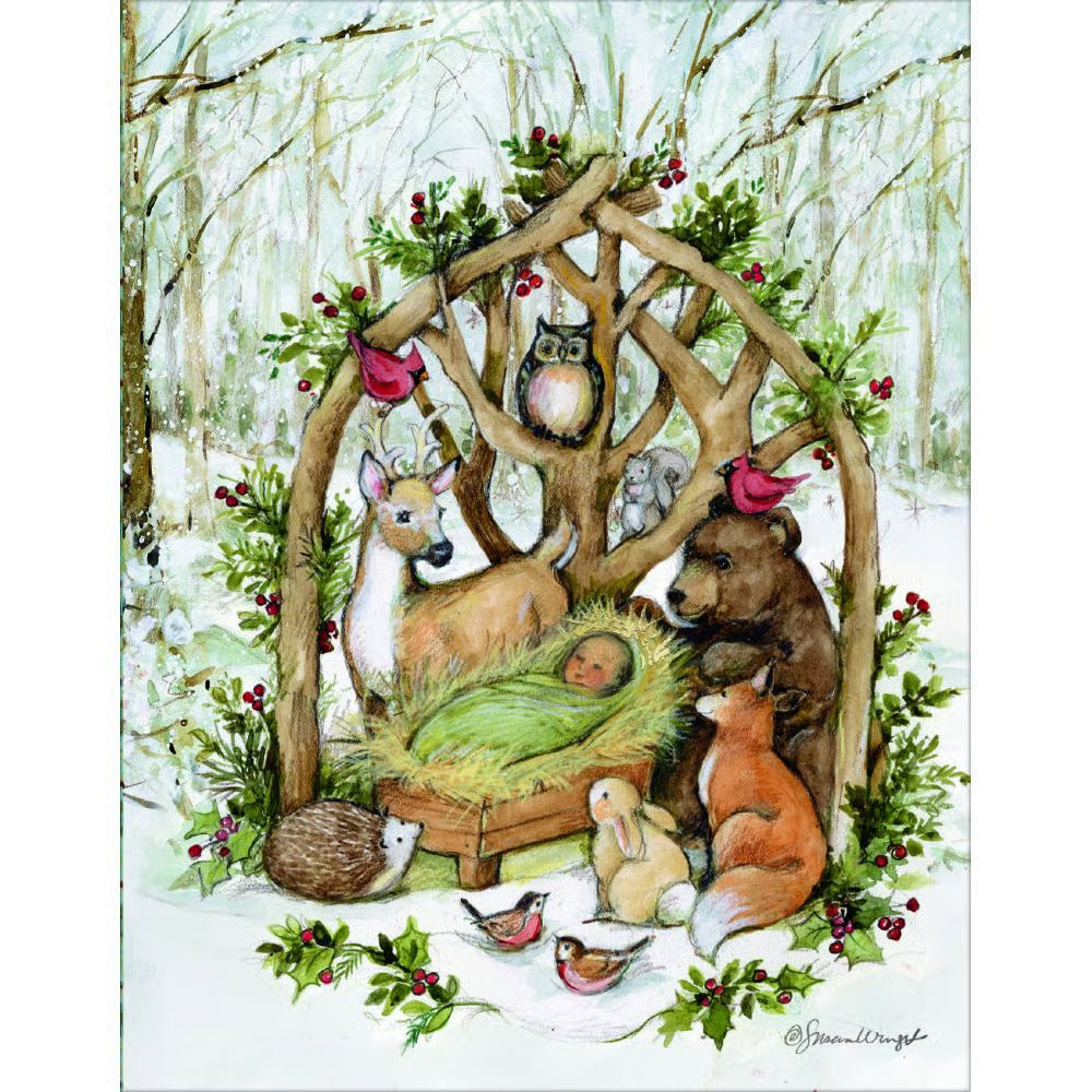 Heaven and Nature Sing Boxed Christmas Cards by Susan Winget