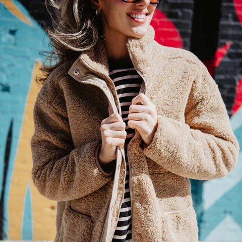 Oversized Sherpa Jacket