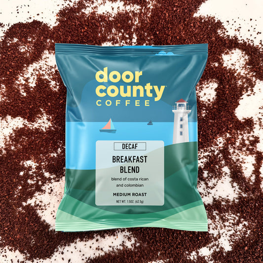 DECAF Door County Coffee 1.5 oz Bags