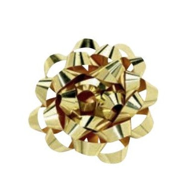 Large Gold Metallic Bow