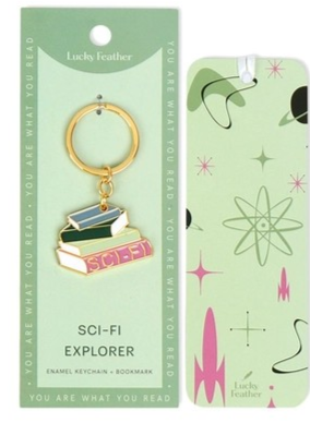 Book Lover Keychain