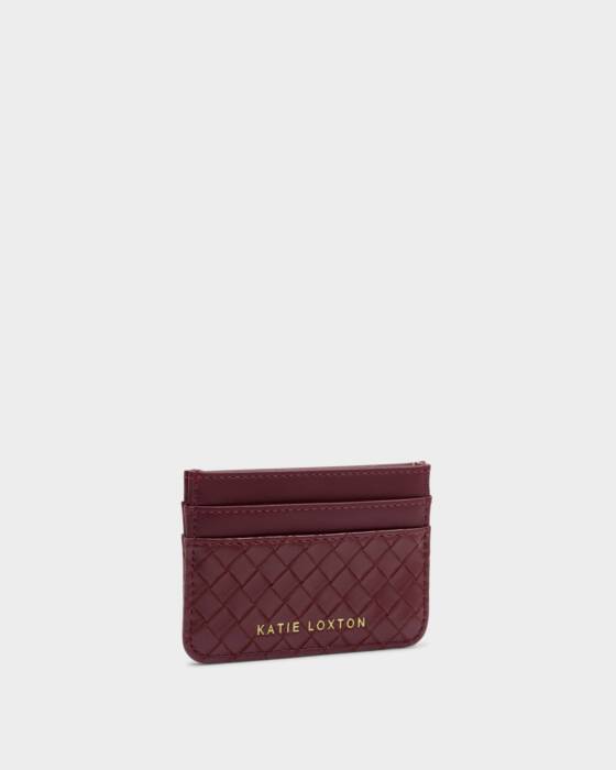 Nova Woven Texture Card Holder
