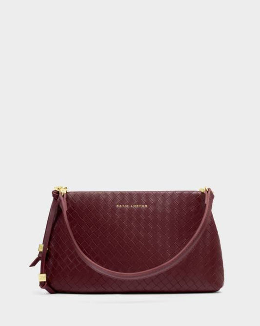 Nova Woven Texture Clutch