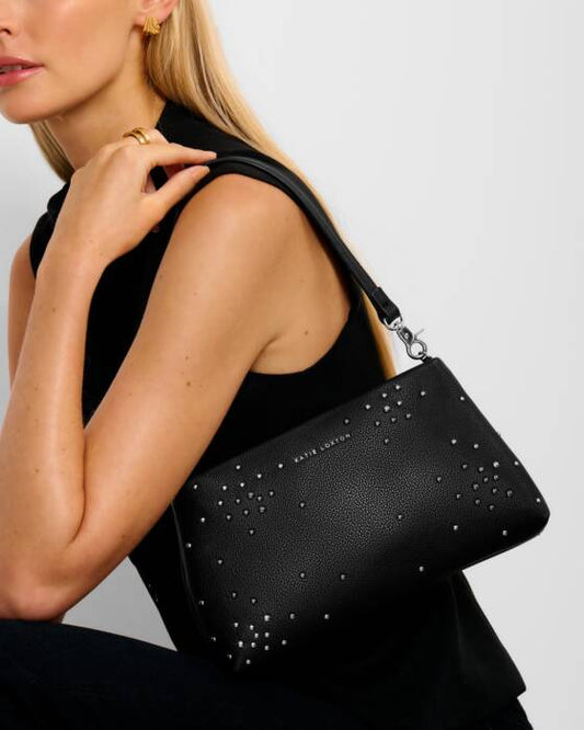 Nova Studded Wristlet Clutch