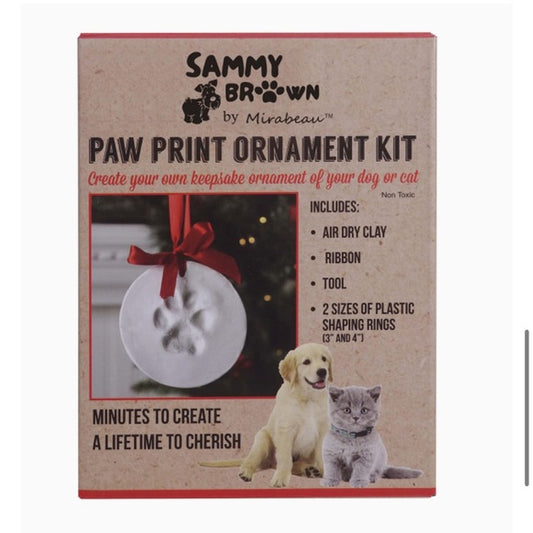Paw Print Ornament Kit