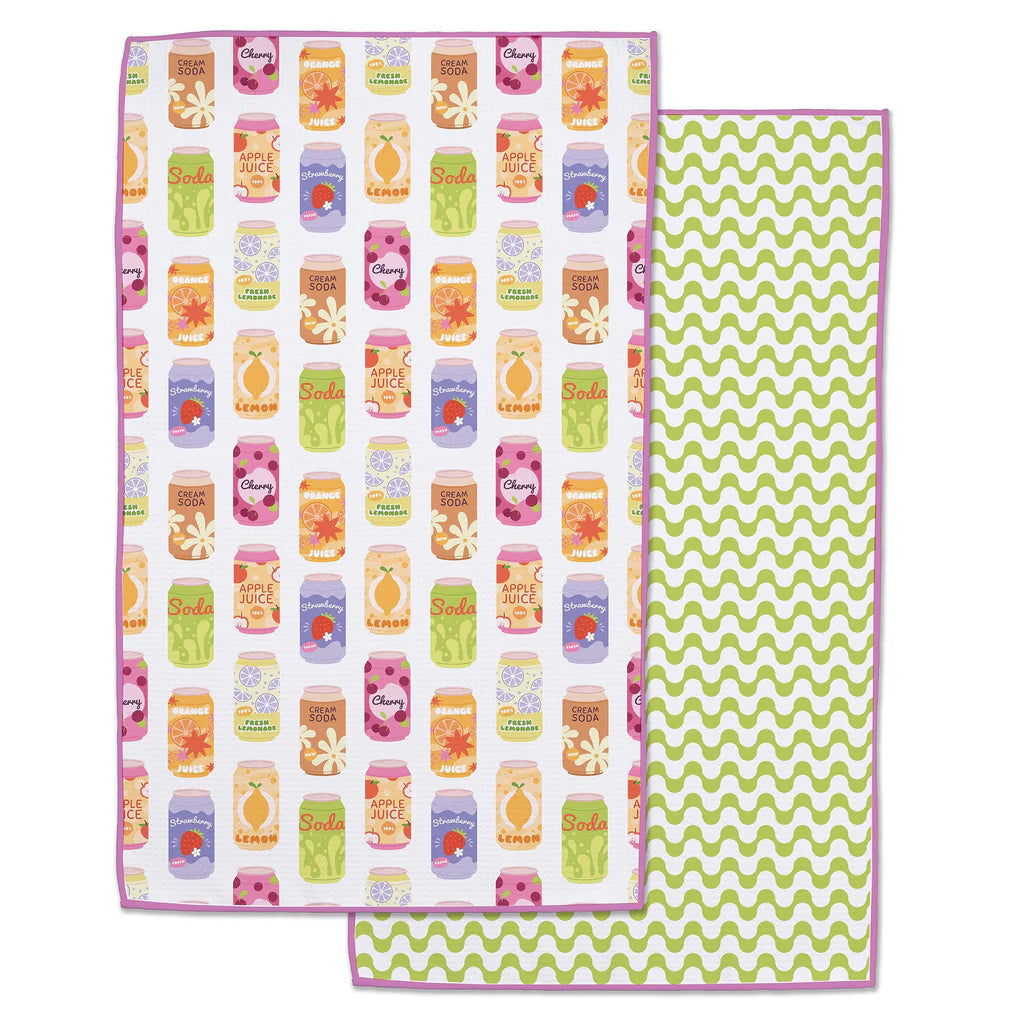 Printed Microfiber Dishtowel