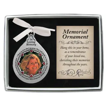 Tear Shape Photo Ornament