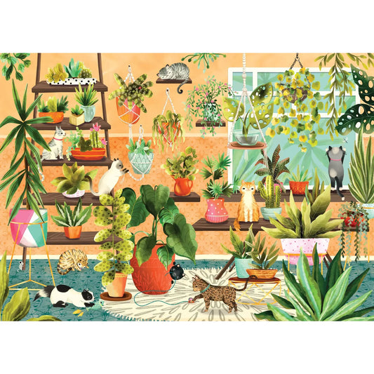 House of Cats 1000 Piece Jigsaw Puzzle