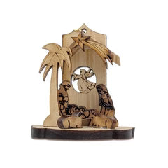 Holy Land Olive Wood Christmas Ornaments