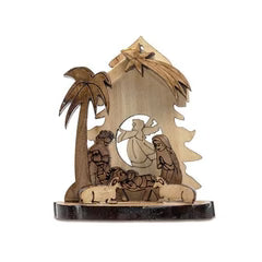 Holy Land Olive Wood Christmas Ornaments