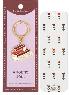Book Lover Keychain
