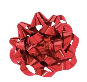 Jumbo Red Metallic Bow