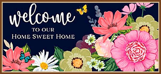 WELCOME TO OUR HOME SWEET HOME* CHANGEBLE SWITCH