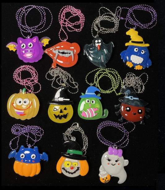 Halloween Flashing LED Light up Necklace
