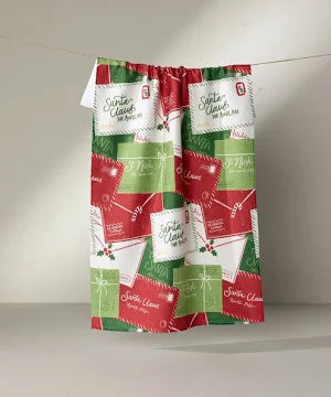 Geometry Winter & Holiday Tea Towels