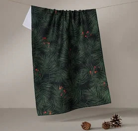 Geometry Winter & Holiday Tea Towels