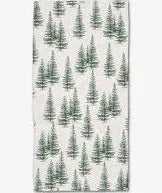 Geometry Winter & Holiday Tea Towels