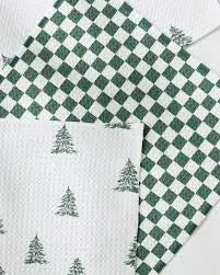 Geometry Winter & Holiday Dishcloth