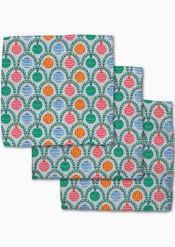 Geometry Winter & Holiday Dishcloth