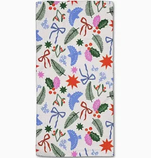 Geometry Winter & Holiday Tea Towels