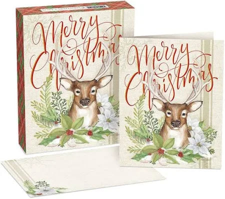 Deer Christmas Boxed Christmas Cards