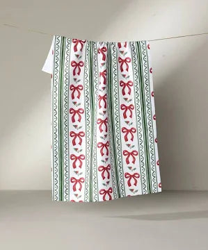 Geometry Winter & Holiday Tea Towels