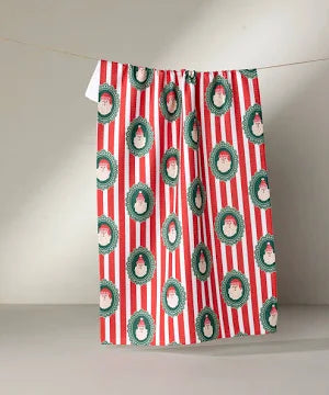 Geometry Winter & Holiday Tea Towels