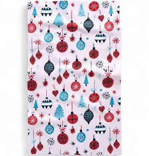 Geometry Winter & Holiday Tea Towels