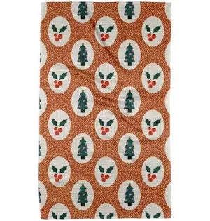 Geometry Winter & Holiday Tea Towels