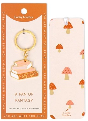 Book Lover Keychain