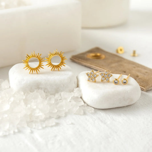 Star Stud Earring Set