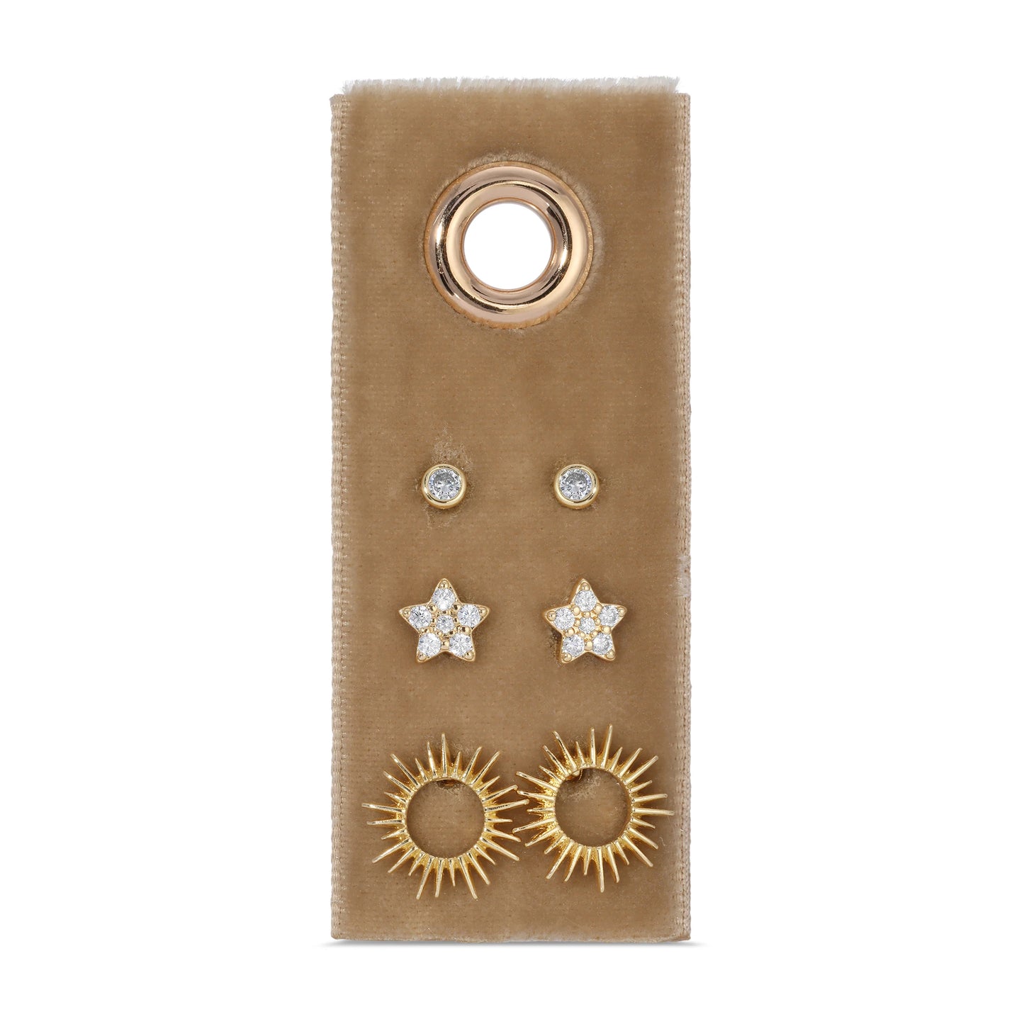 Star Stud Earring Set