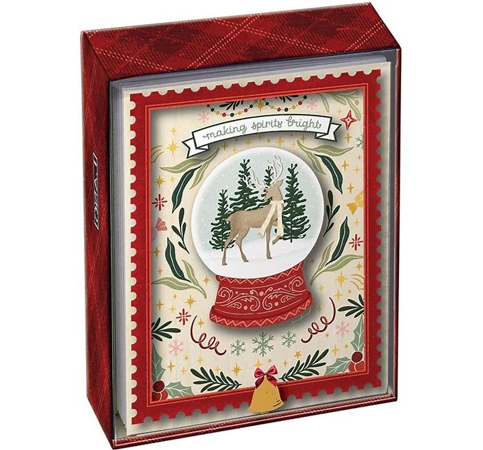 Making Spirits Bright Boxed Christmas Cards