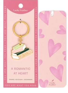Book Lover Keychain