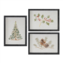 Christmas Design Plaque, Asst